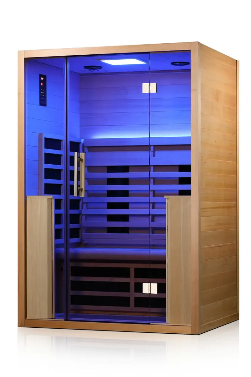 Sauna Montreal intérieur bois vue 05
