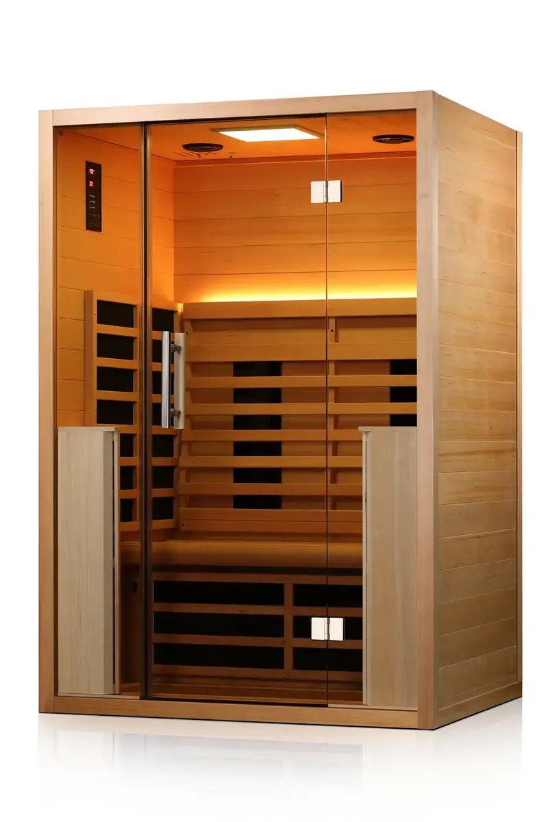 Sauna Montreal intérieur bois vue 08