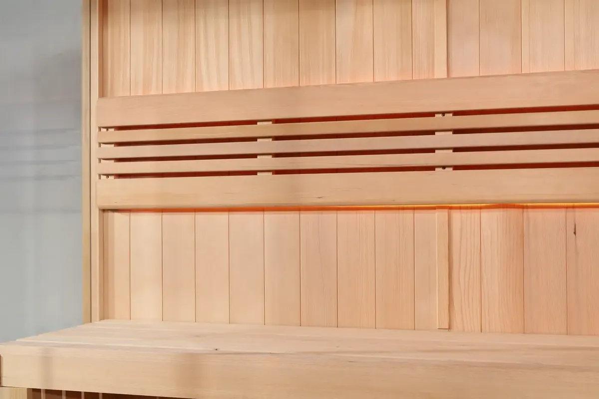 Sauna Toronto intérieur bois vue 03