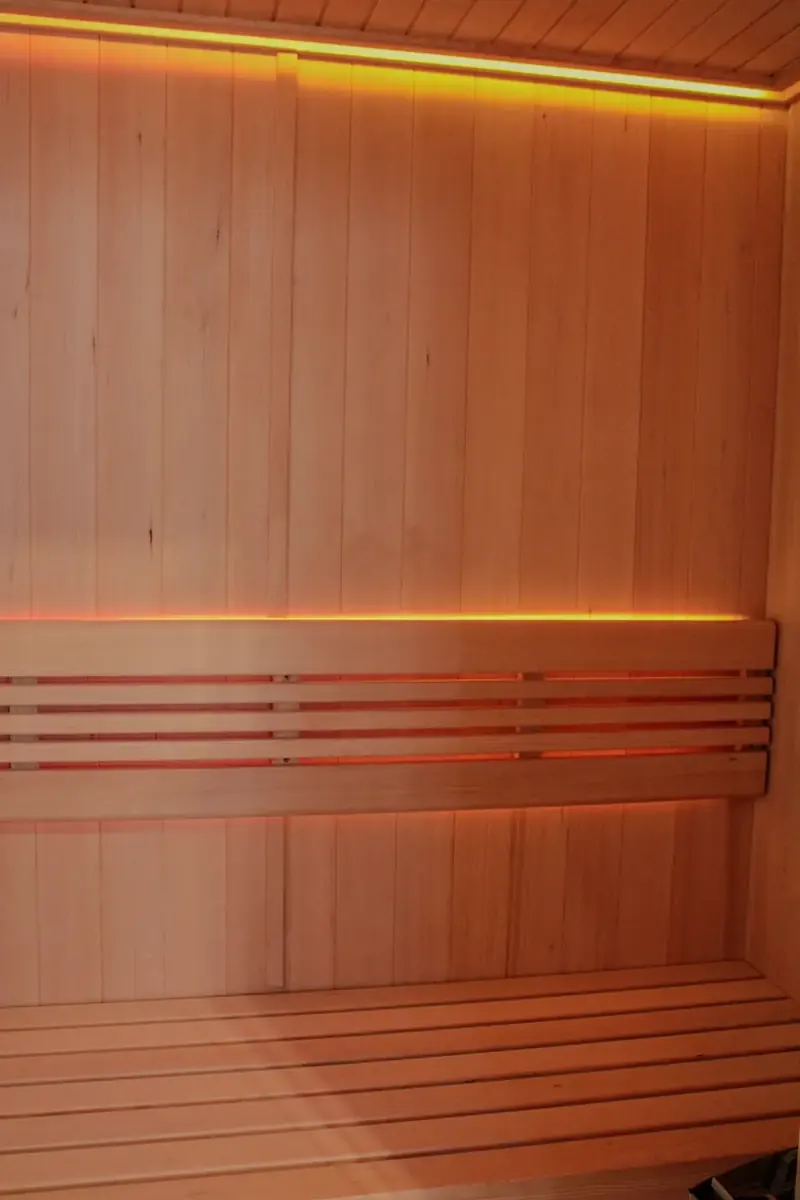 Sauna Vancouver présenté au showroom détail 6183