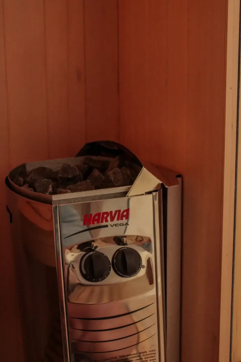 Sauna Vancouver présenté au showroom détail 6186
