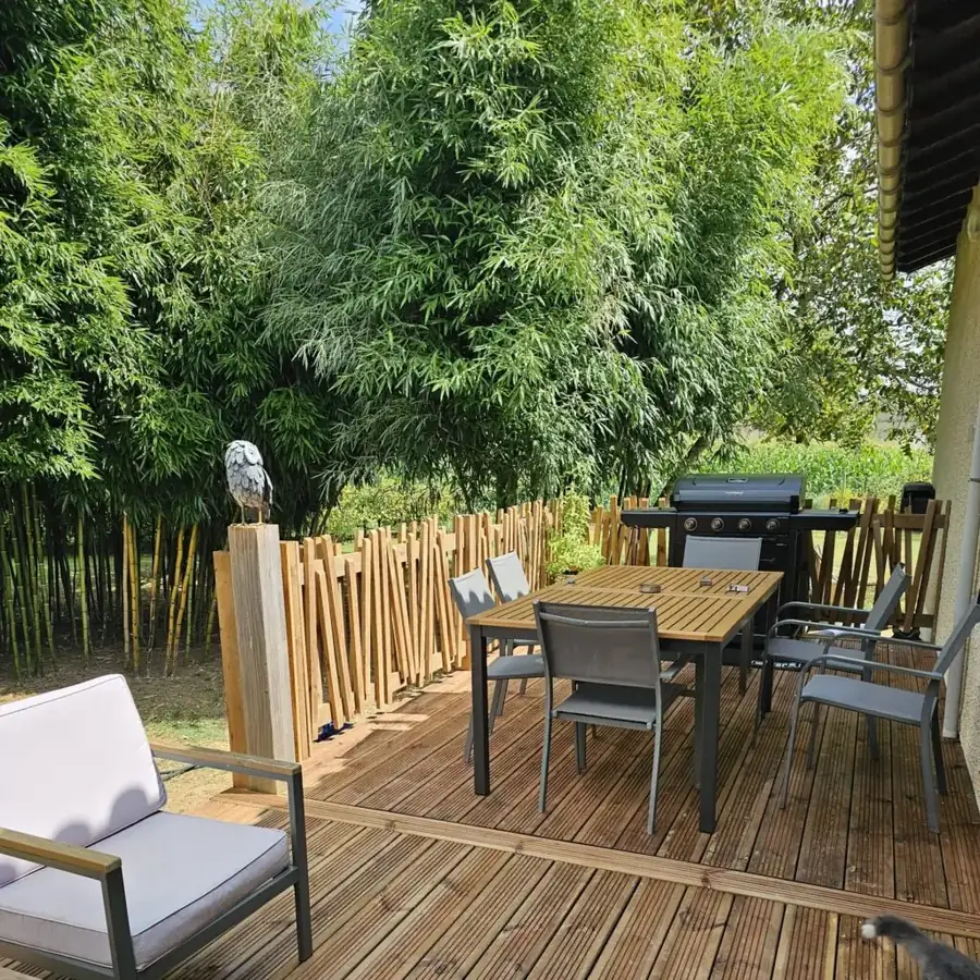 Terrasse bois pour espace détente extérieur